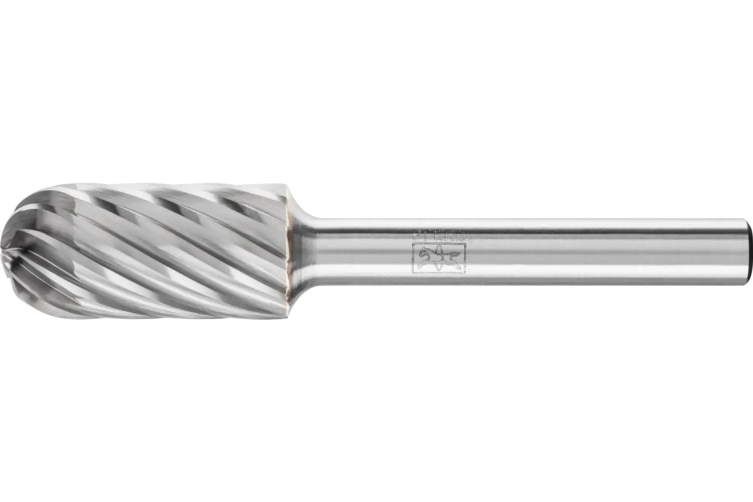 Picture of Pferd Carbide Bur SC-5 Cylindrical Radius End Inox Cut 1/2" x 1" x 1/4" Shank